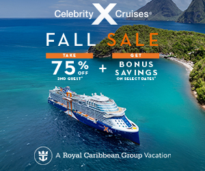 Celebrity Cruises FALL SALE Dollars Off, Onboard Credit - Special cruise offer
